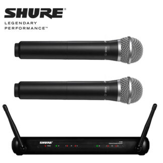 2 x Shure Wireless microphone hire