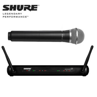 Shure Wireless microphone hire melbourne