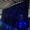 LED Star Curtain/Cloth/Backdrop 8mx4m Hire/Rent + Installation