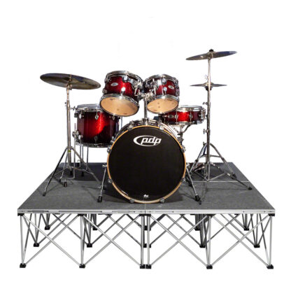 Portable mobile stage portable drum riser hire rent melbourne