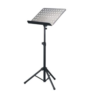 ORCHESTRAL MUSIC STAND WITH ADJUSTABLE SOLID BOOKPLATE Hire Rent in Melbourne