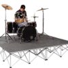 Portable mobile stage portable drum riser hire melbourne rent
